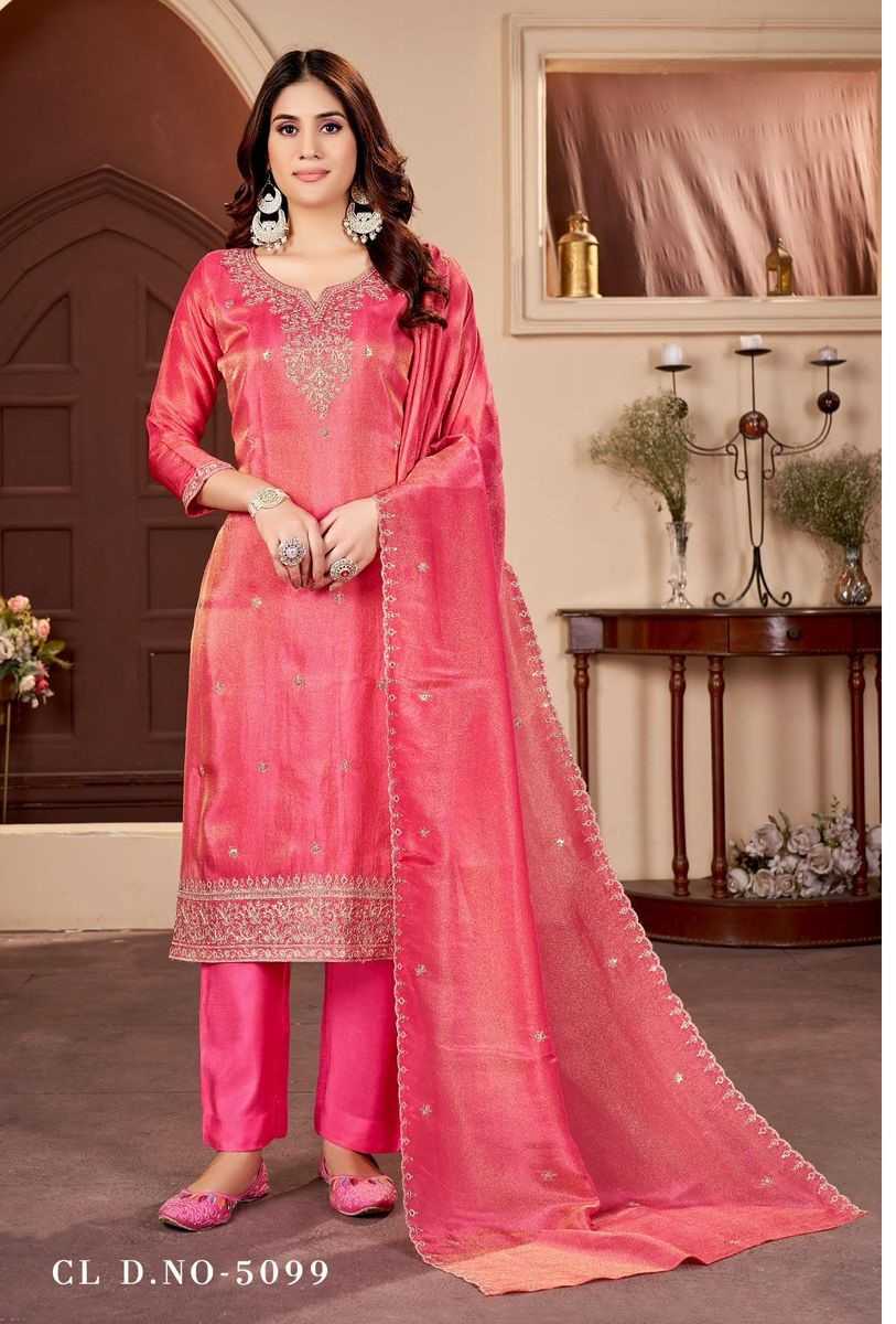 5097-5099 & 5131 by colorx simmer elegant style full stitch combo dress