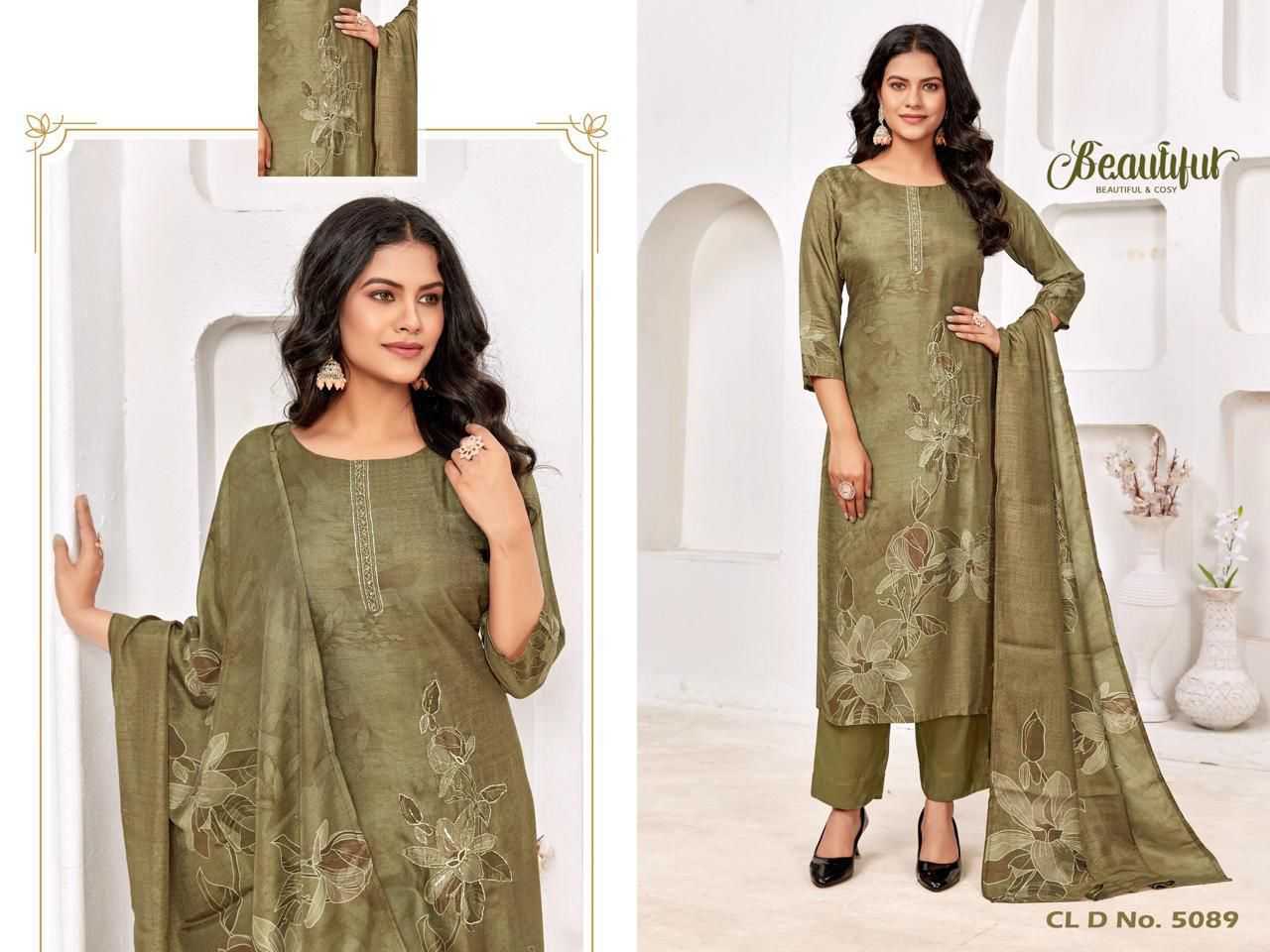 colorx 5087-5090 dola viscose readymade traditional wear 3pcs combo dress