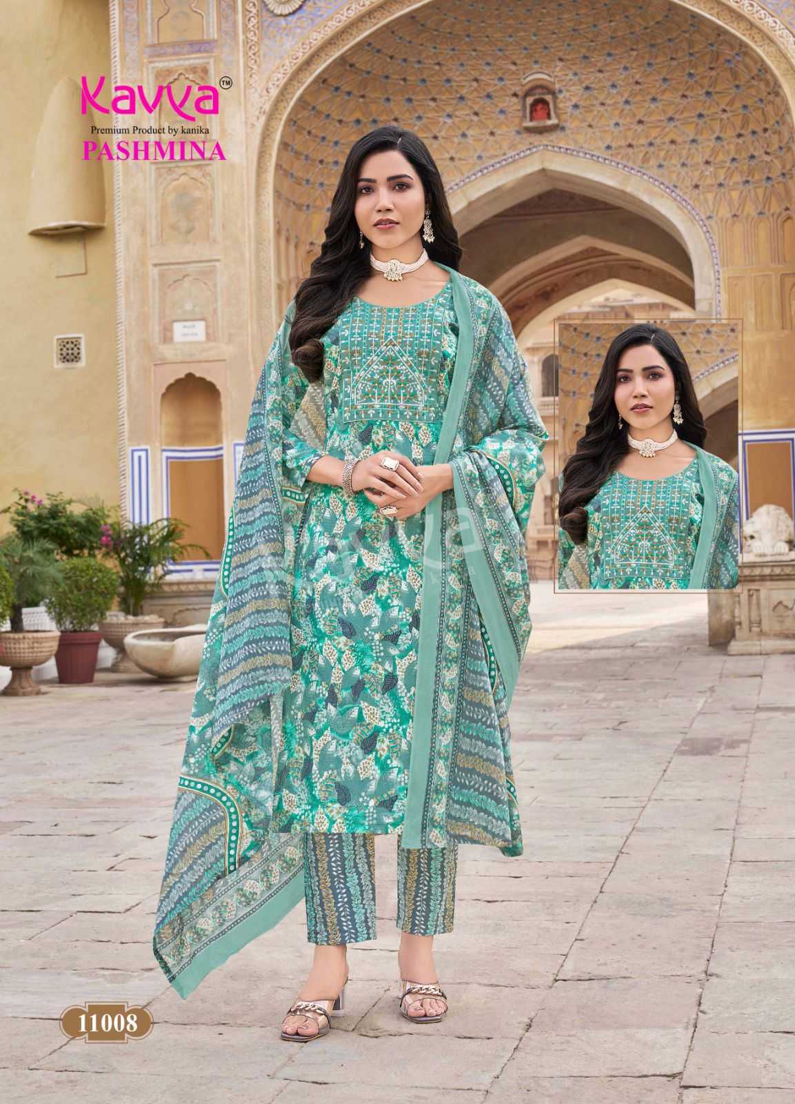 kavya pashmina vol 11 best color combination cotton readymade ladies suits