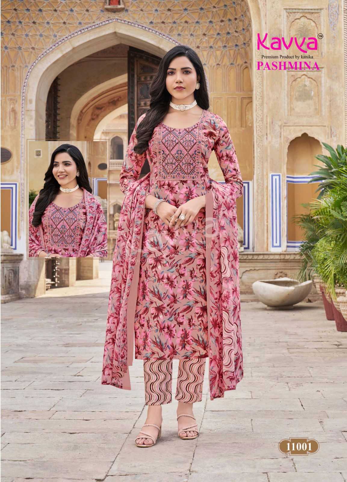 kavya pashmina vol 11 best color combination cotton readymade ladies suits