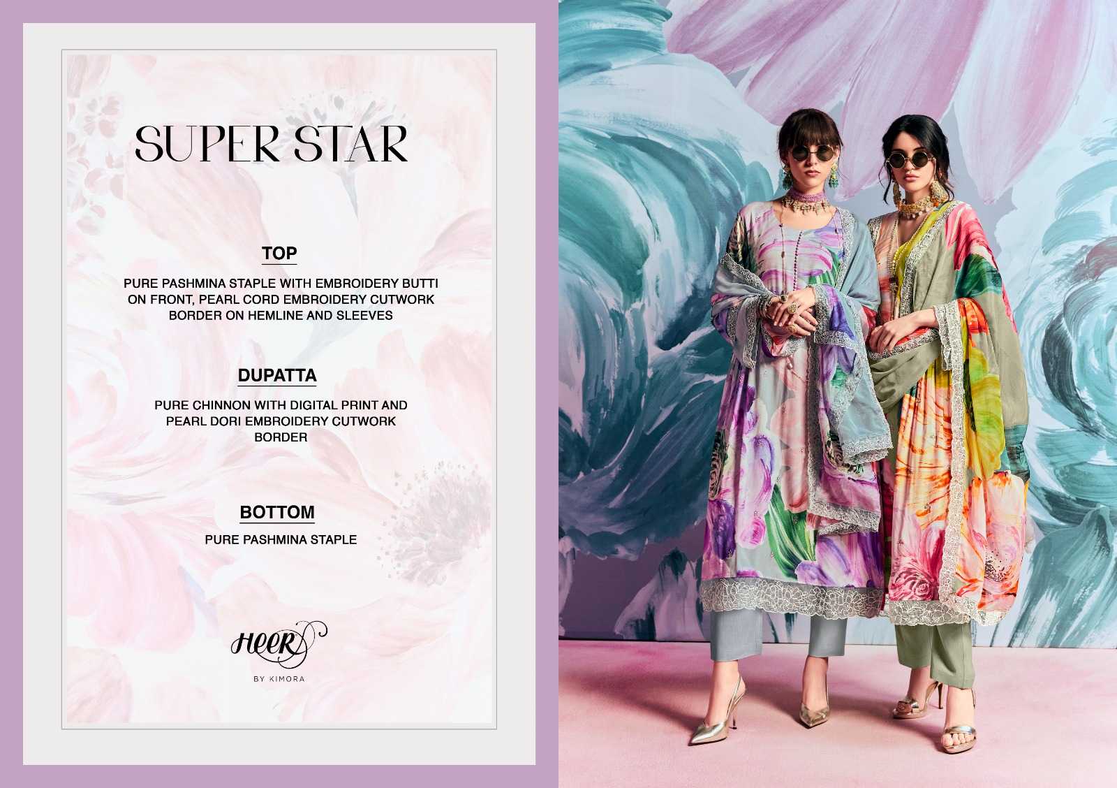 super star by kimora heer colorful pashmina staple trendy 3pcs dress