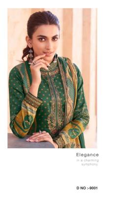 the hermitage mehqada digital printed viscose lawn 3pcs suits