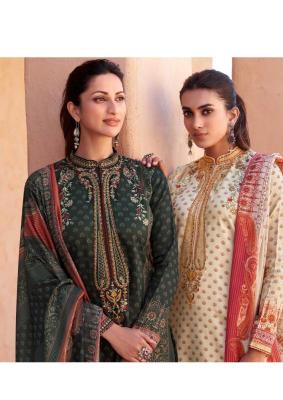 the hermitage mehqada digital printed viscose lawn 3pcs suits