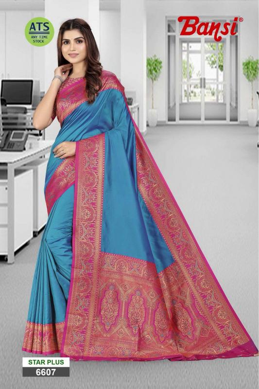 bansi launch star plus vol 1 polister weaving border best saree online 