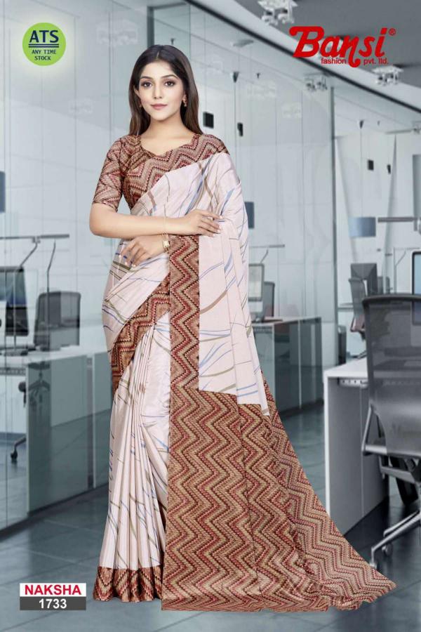 bansi presents naksha turkey uniform saree online shopping