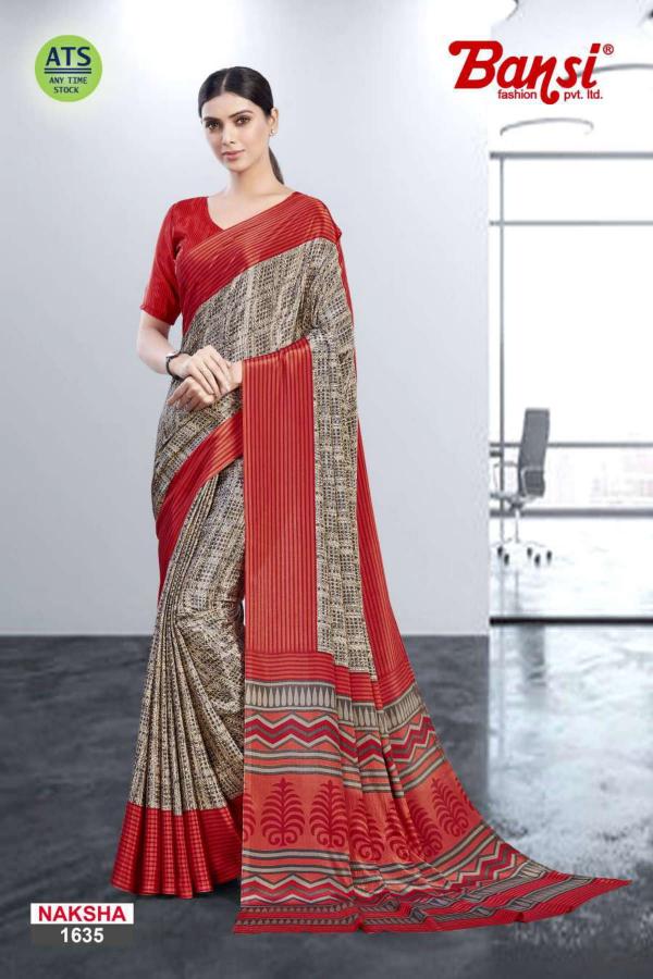 bansi presents naksha turkey uniform saree online shopping