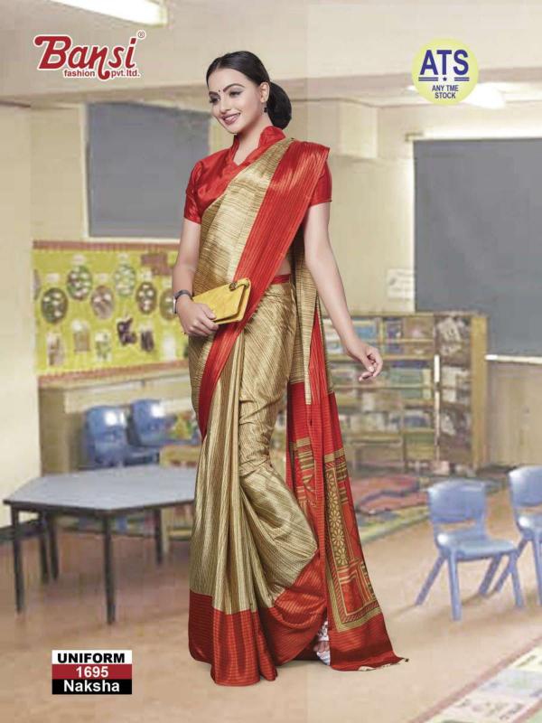 bansi presents naksha turkey uniform saree online shopping