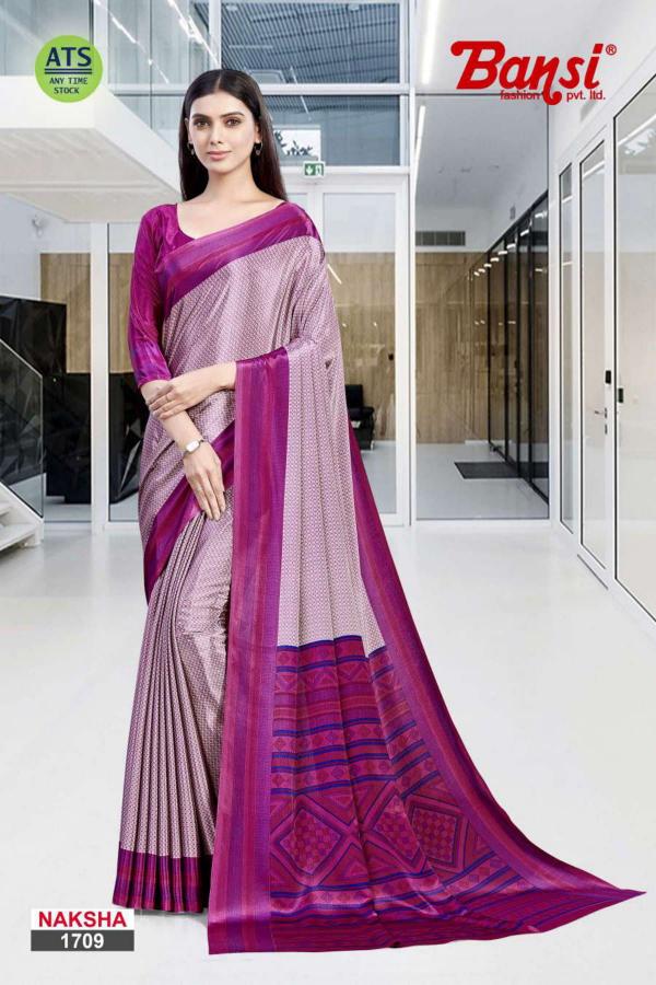 bansi presents naksha turkey uniform saree online shopping