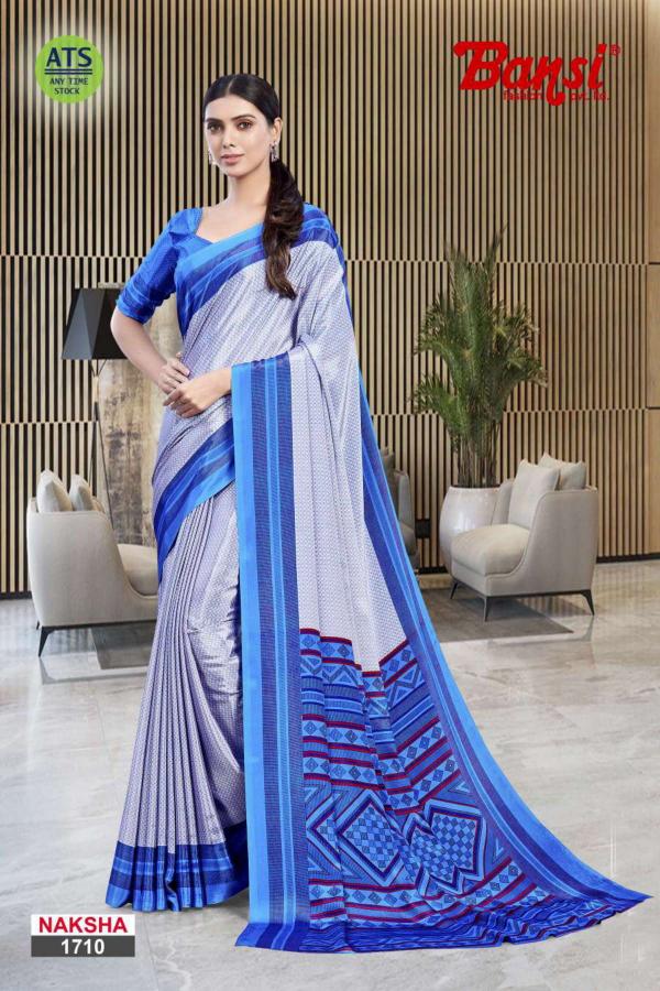 bansi presents naksha turkey uniform saree online shopping