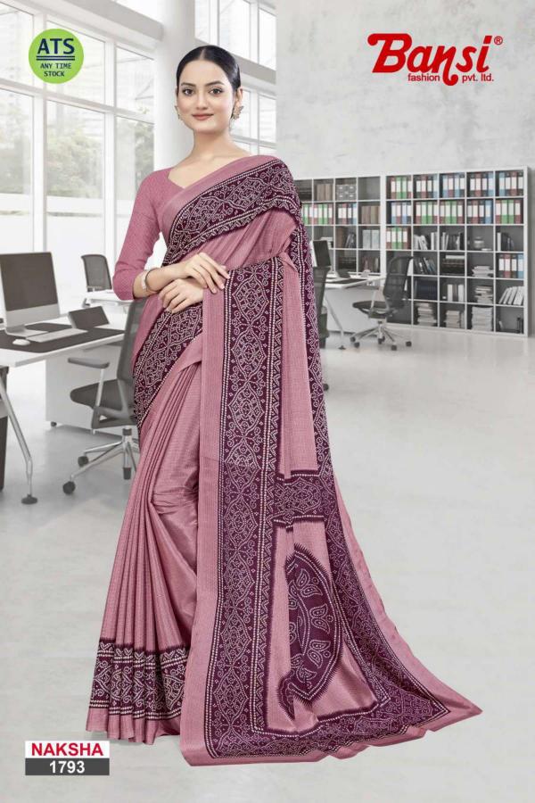 bansi presents naksha turkey uniform saree online shopping