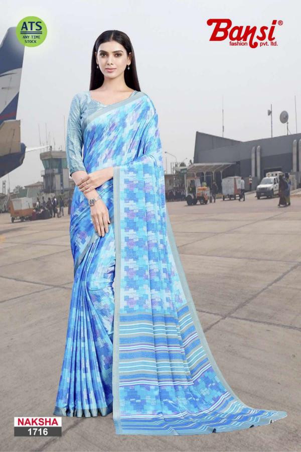 bansi presents naksha turkey uniform saree online shopping