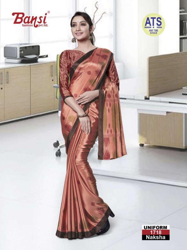 bansi presents naksha turkey uniform saree online shopping