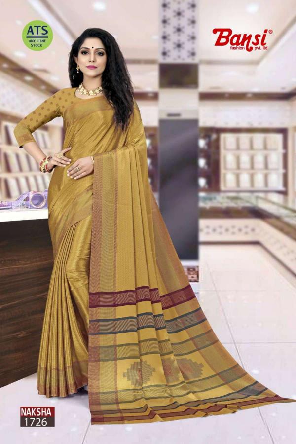bansi presents naksha turkey uniform saree online shopping