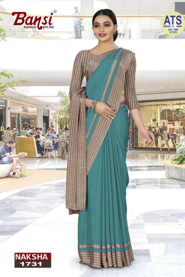 bansi presents naksha turkey uniform saree online shopping