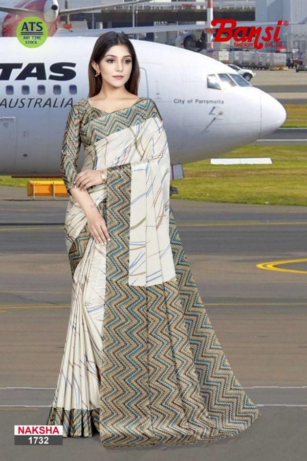 bansi presents naksha turkey uniform saree online shopping