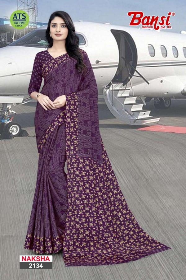 bansi presents naksha turkey uniform saree online shopping