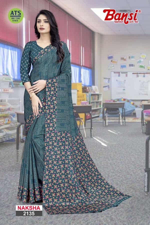 bansi presents naksha turkey uniform saree online shopping