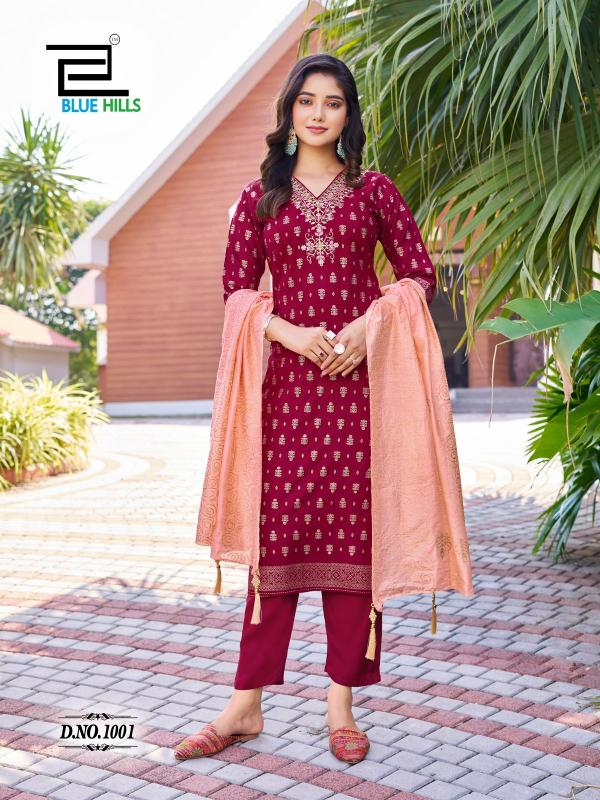 lakshmi vol 1 by blue hills readymade rayon plus size luxurious suit for women