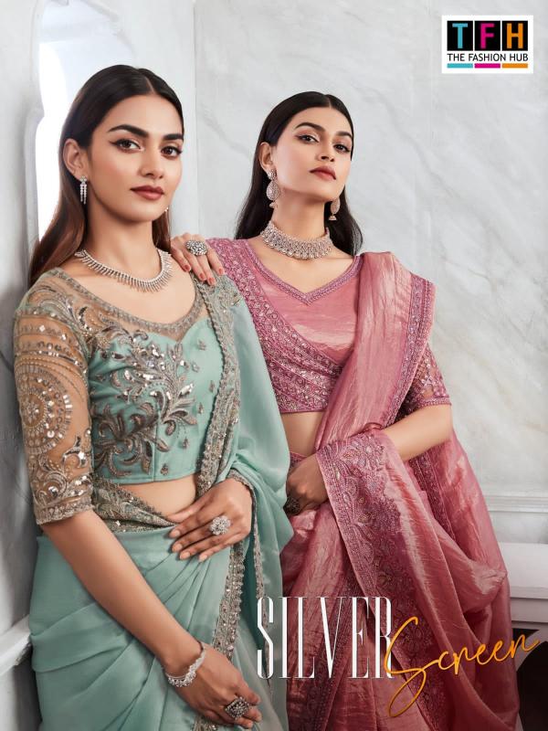 tfh presents silver screen vol 19 shop elegant bridal sarees for a perfect wedding