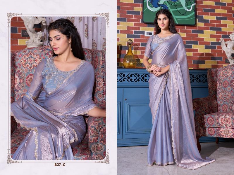 827a to 827e by mehek satin silk handwork shop stunning party sarees for any occasion