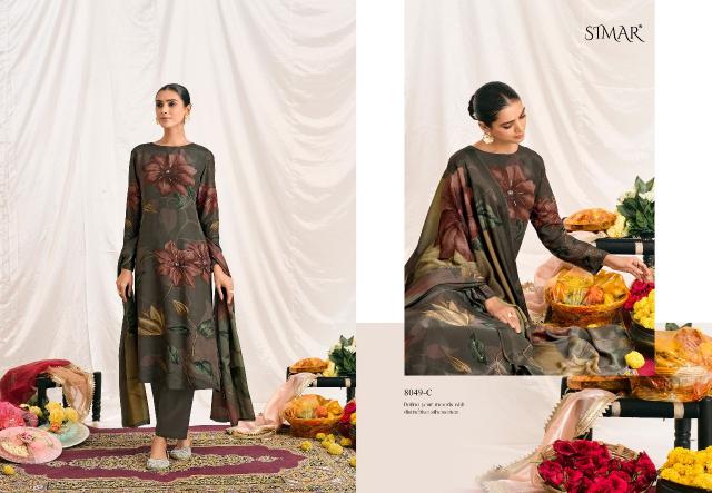 glossy sajni natural crape shop trendy 3pcs dress online at affordable prices