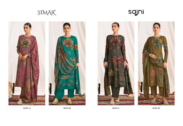 glossy sajni natural crape shop trendy 3pcs dress online at affordable prices