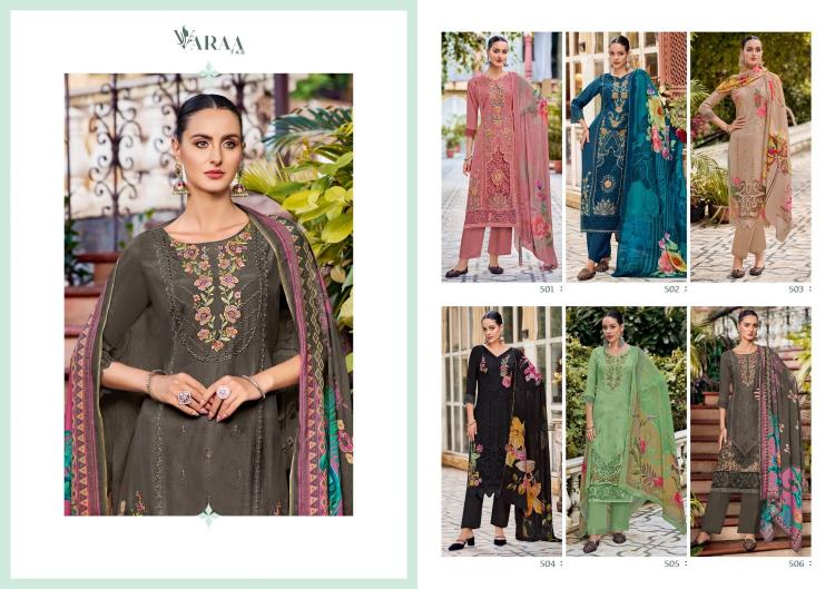 gulistaan vol 1 by varaa fab bemberg muslin fashionable suit for ladies  