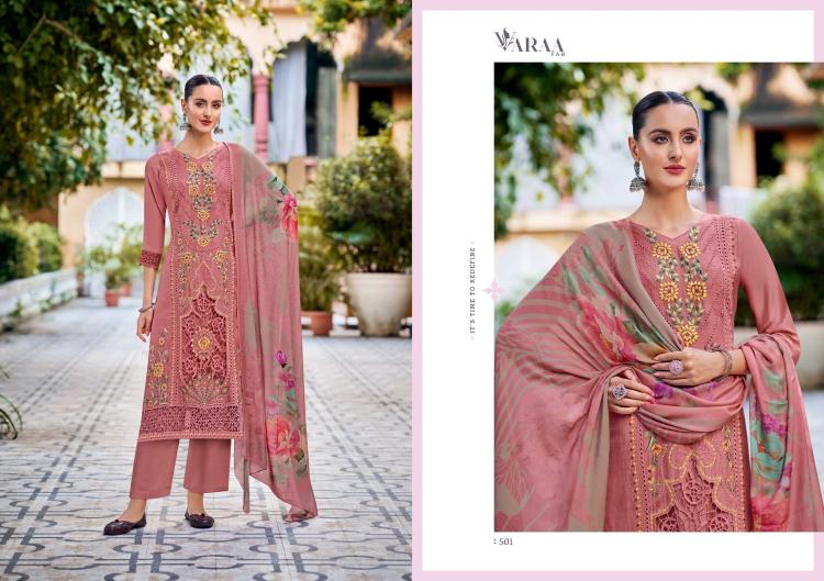gulistaan vol 1 by varaa fab bemberg muslin fashionable suit for ladies  