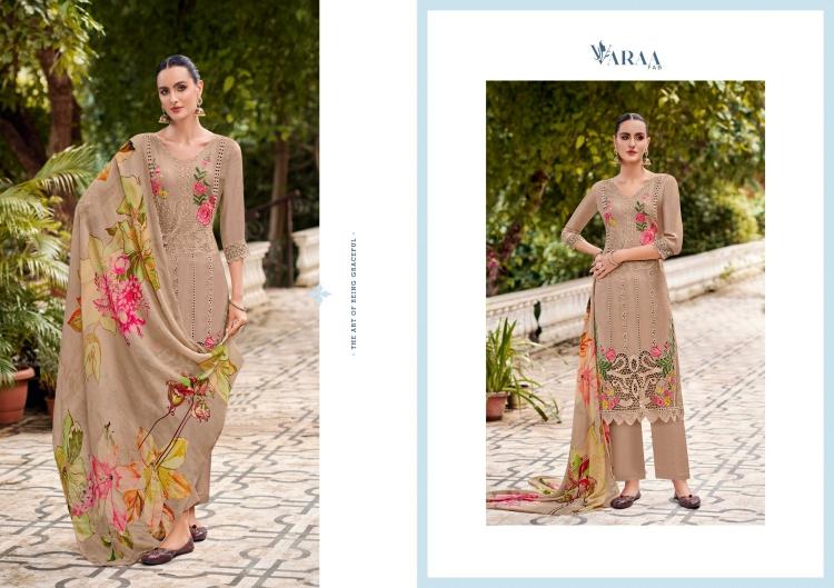 gulistaan vol 1 by varaa fab bemberg muslin fashionable suit for ladies  