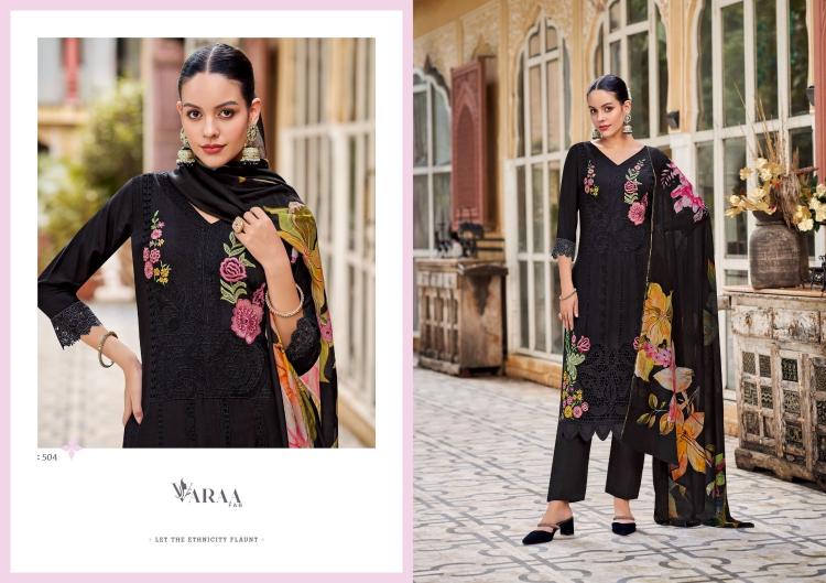 gulistaan vol 1 by varaa fab bemberg muslin fashionable suit for ladies  