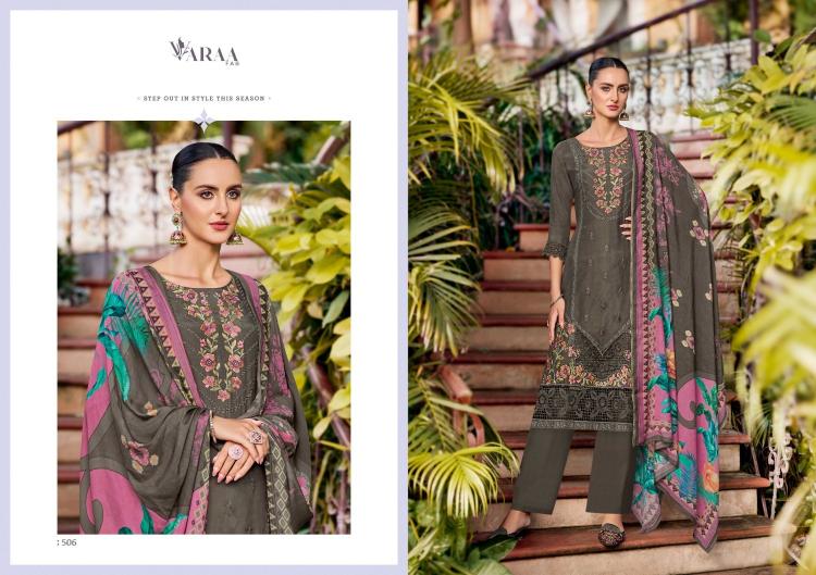 gulistaan vol 1 by varaa fab bemberg muslin fashionable suit for ladies  