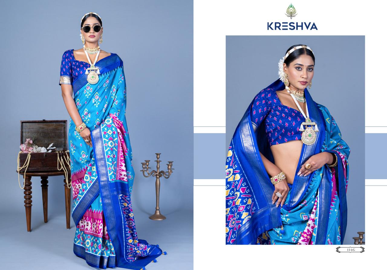 kreshva presents all time hit nandi silk shop stunning party sarees for any occasion