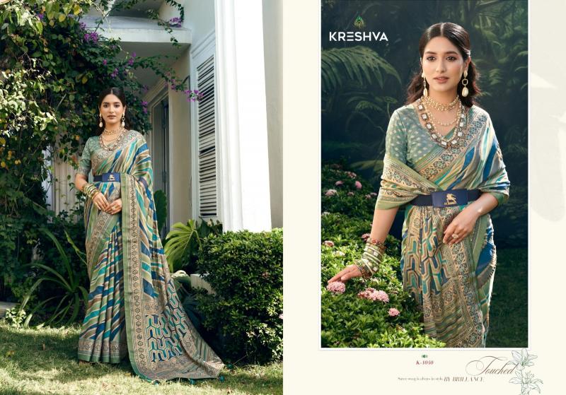 kreshva suhana vol 1 georgette party wear shop glamorous styles sarees 