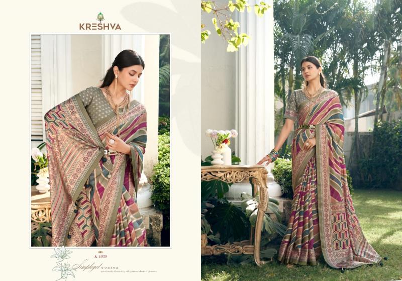 kreshva suhana vol 1 georgette party wear shop glamorous styles sarees 