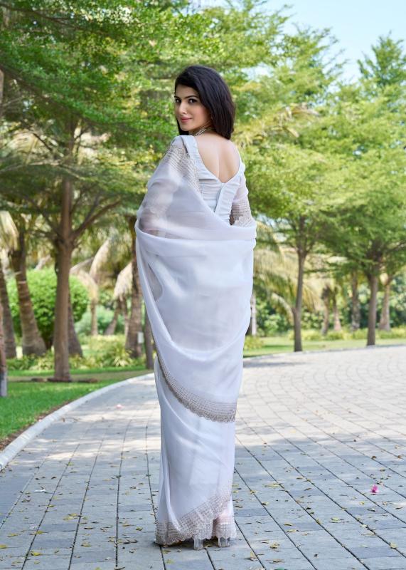 mehek 826a-826f raina silk handwork jarkan work exclusive sarees for every occasion