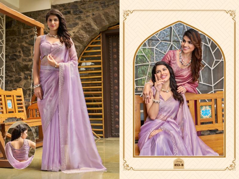 mehek 853a-853e raina silk party wear shop glamorous styles sarees online 