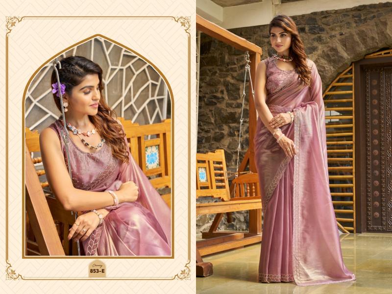 mehek 853a-853e raina silk party wear shop glamorous styles sarees online 