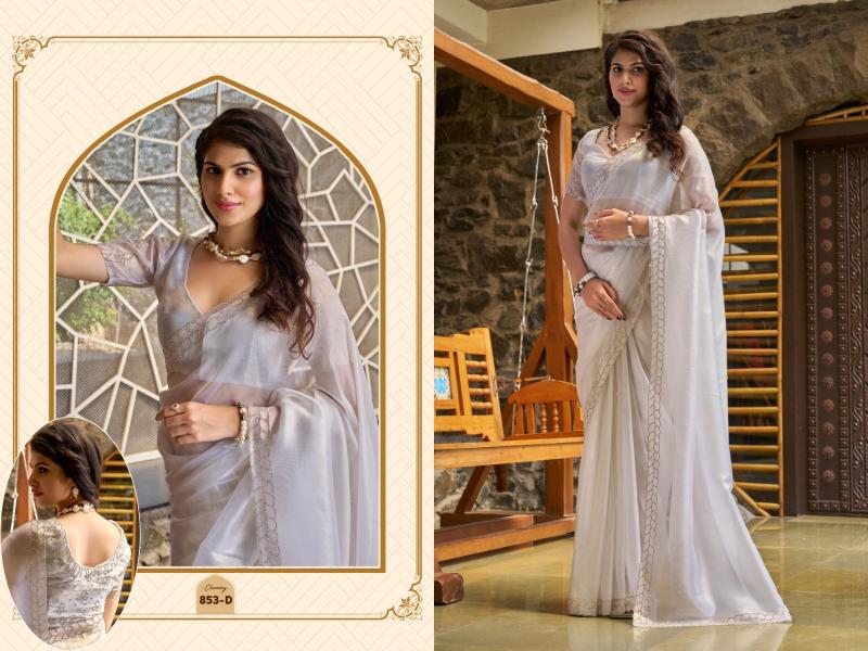 mehek 853a-853e raina silk party wear shop glamorous styles sarees online 