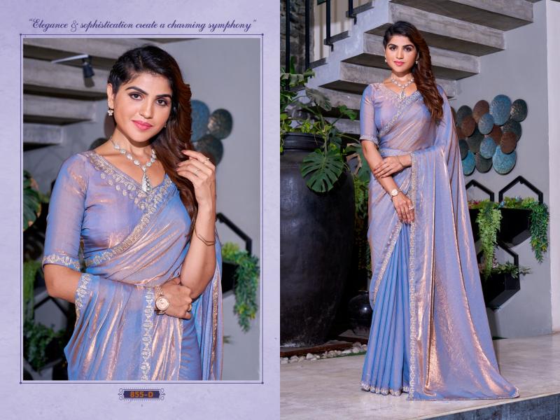 mehek 855a-855d satin silk party wear shop glamorous styles sarees 