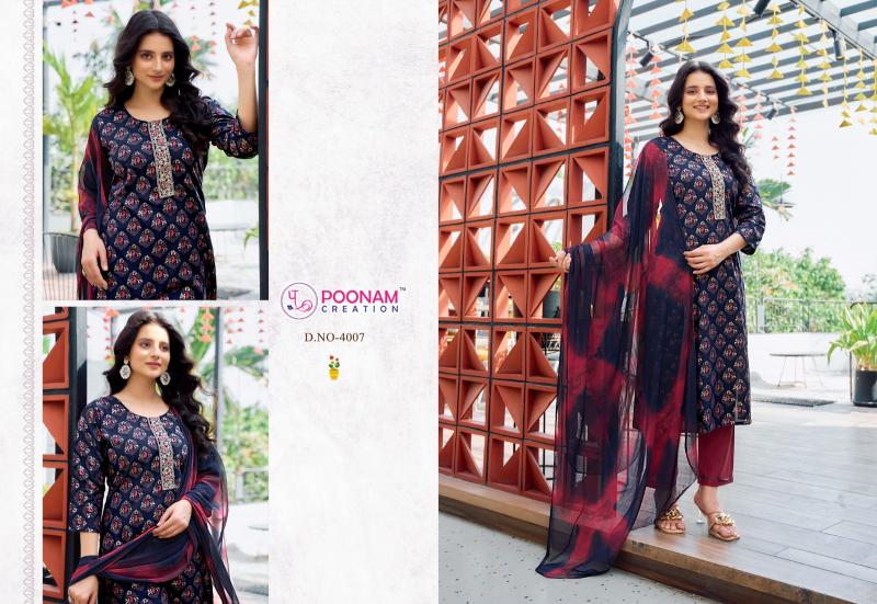 poonam creation apsara vol 4 discharge foil full stitch shop trendy suit online at affordable prices
