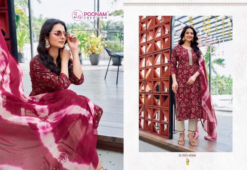 poonam creation apsara vol 4 discharge foil full stitch shop trendy suit online at affordable prices