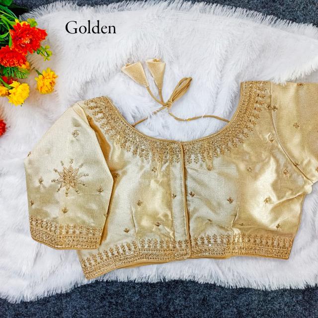 pr f star fully stitch milan silk shop trendy design blouse exports 