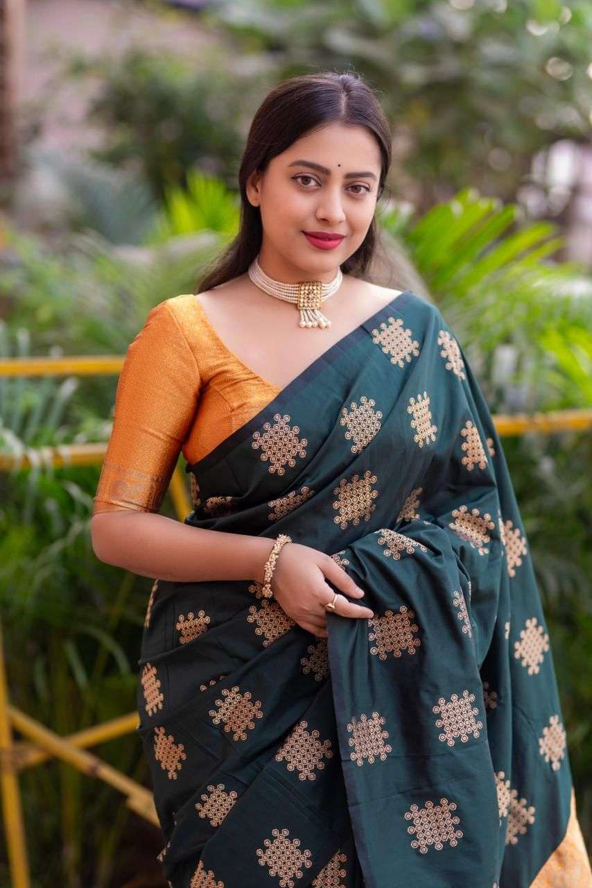 pr kc 219 zari woven vintage soft silk trendy saree collection