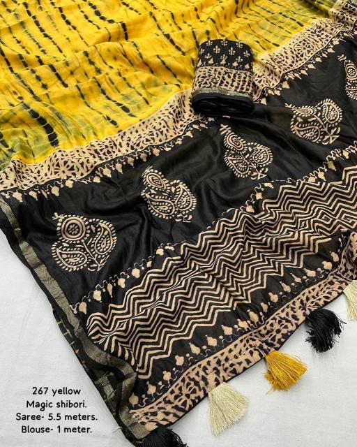 pr kc 267 magic shibori chanderi cotton shop trendy sarees online at affordable prices 