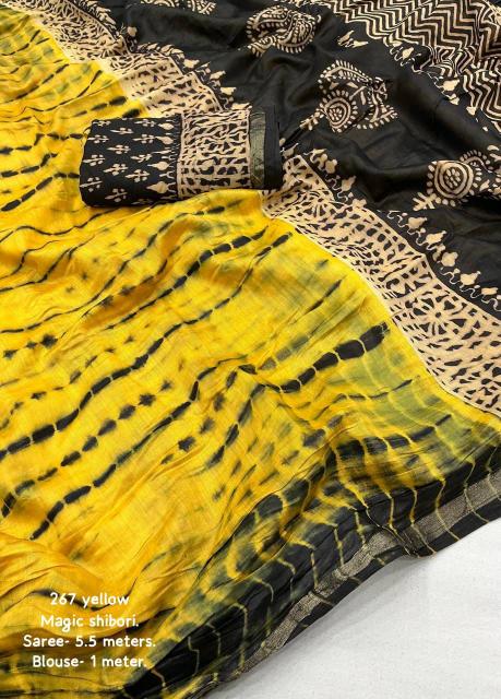pr kc 267 magic shibori chanderi cotton shop trendy sarees online at affordable prices 