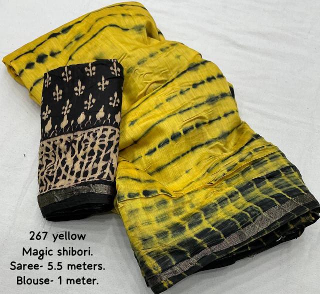 pr kc 267 magic shibori chanderi cotton shop trendy sarees online at affordable prices 