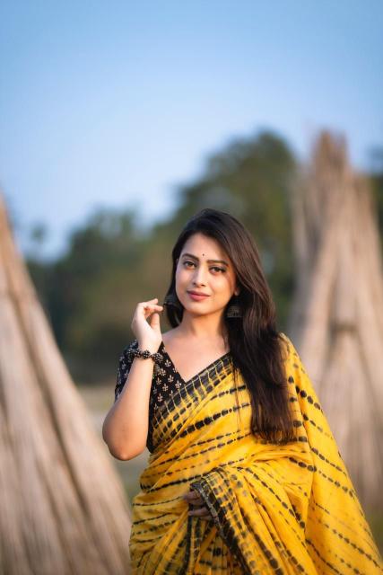 pr kc 267 magic shibori chanderi cotton shop trendy sarees online at affordable prices 