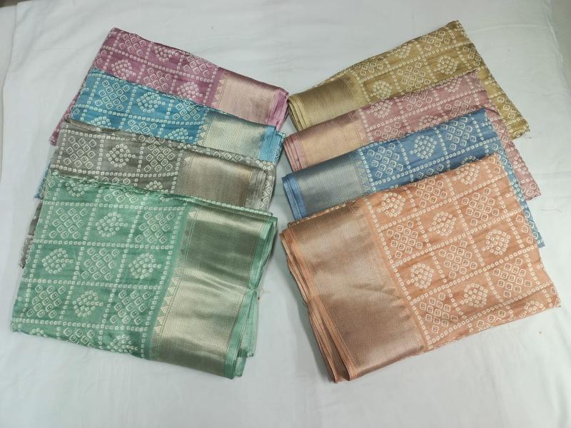 pr soft silk 8 color matching classic look saree with blouse 