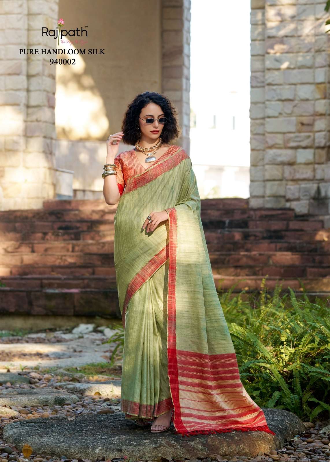 redball by rajpath shop trendy handloom katan sarees online at affordable prices 