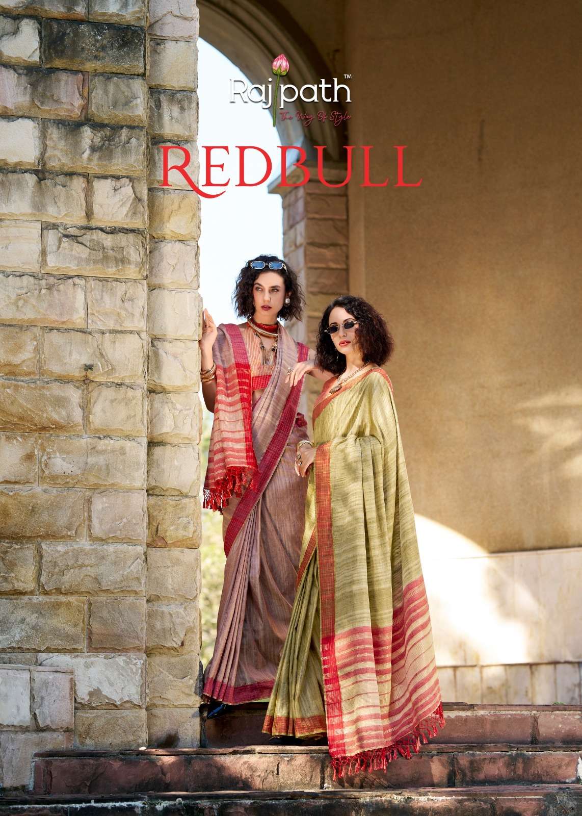 redball by rajpath shop trendy handloom katan sarees online at affordable prices 